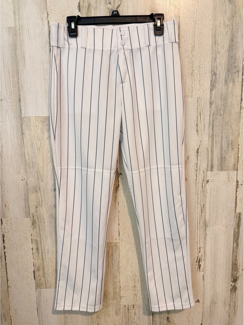 Allstar Athletic Youth XL Baseball Pants White Pinstripe